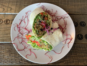 Burrito with Falafel